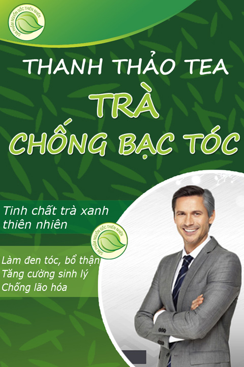 Trà chống bạc tóc - Công Ty CP Dược Phẩm 3B Việt Nam